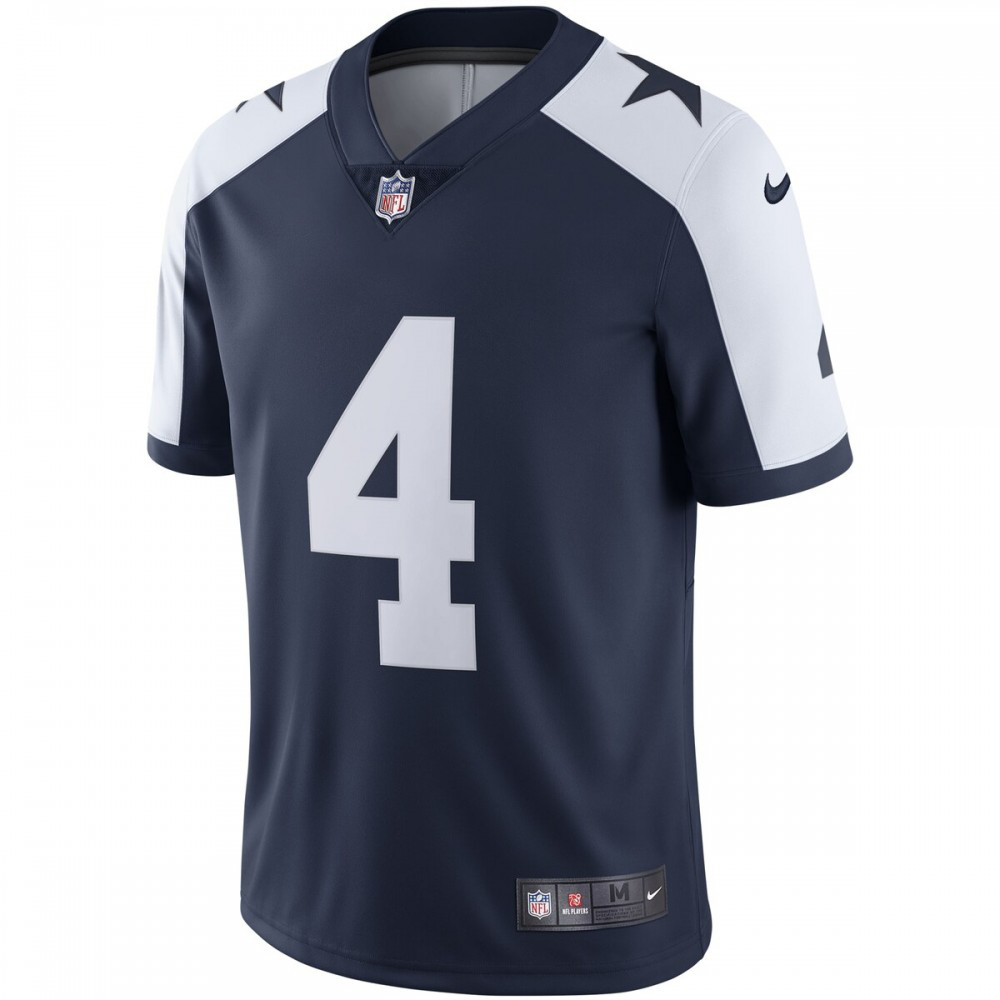 Dak Prescott Dallas Cowboys Nike Alternate Vapor Limited Jersey - Navy-Profan Arena